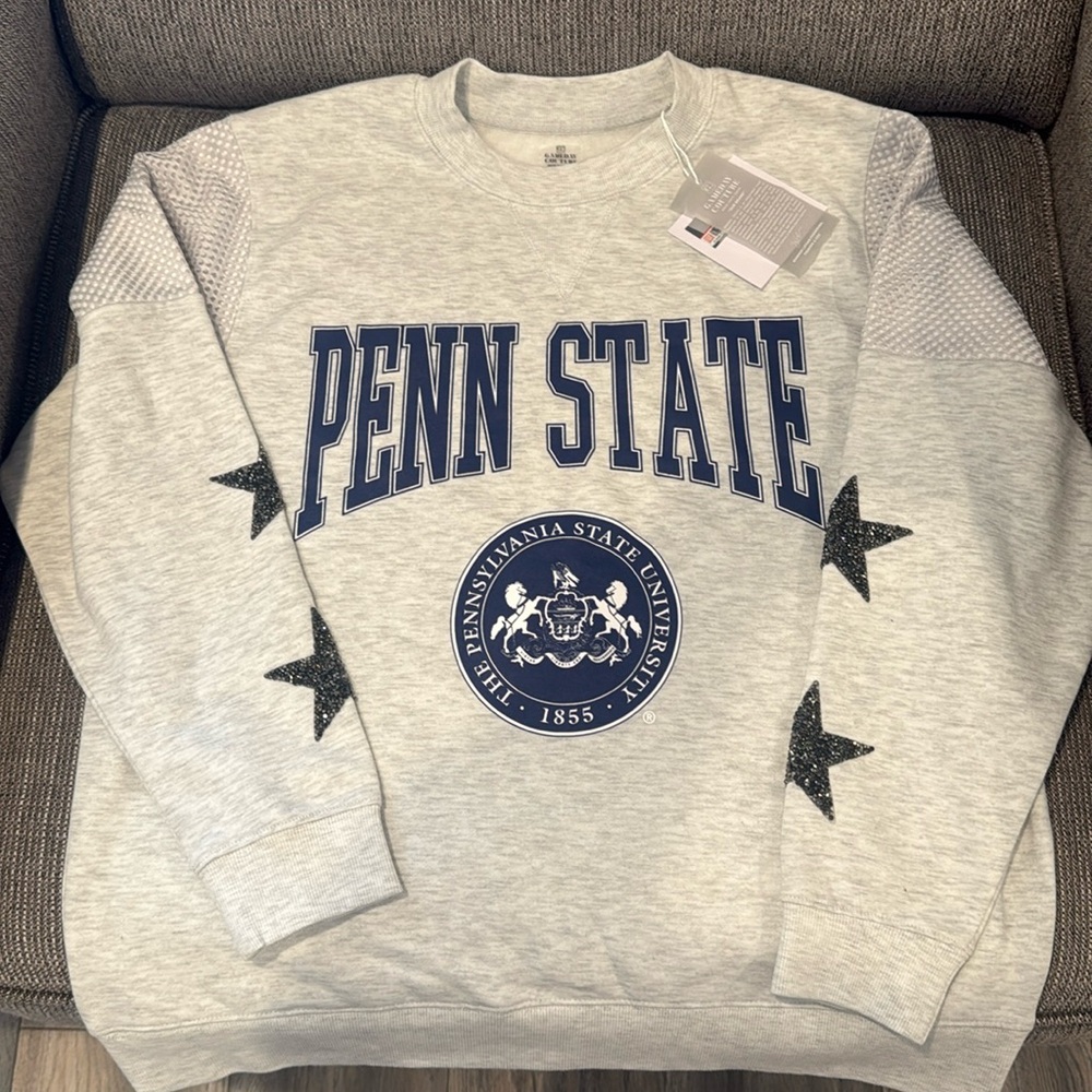 Women’s Gameday Couture Oversized Penn State Crew Neck